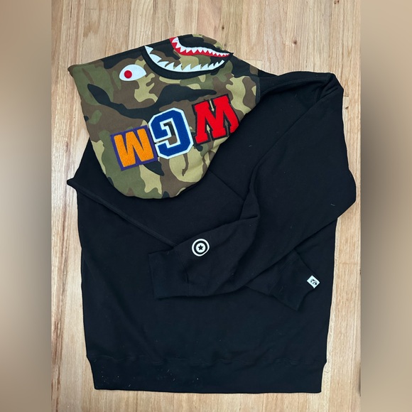 BAPE 1ST SHARK FULL ZIP HOODIE MENS - Picture 5 of 9